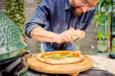 La pizza perfecta del Big Green Egg